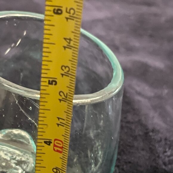 Set of Hand Blown molten glass with organic / odd shapes - Terrarium / Planters - Picture 7 of 7